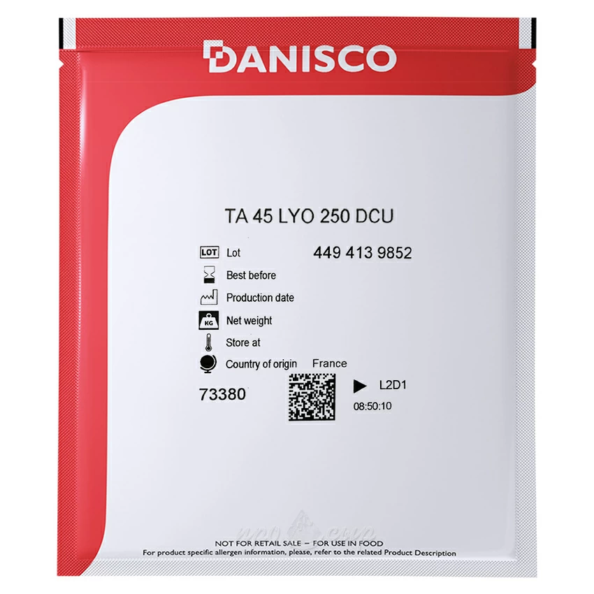 Термофильная закваска Danisco ТА 40/45 (250 DCU) Термофильная закваска Danisco ТА 40/45 (250 DCU)