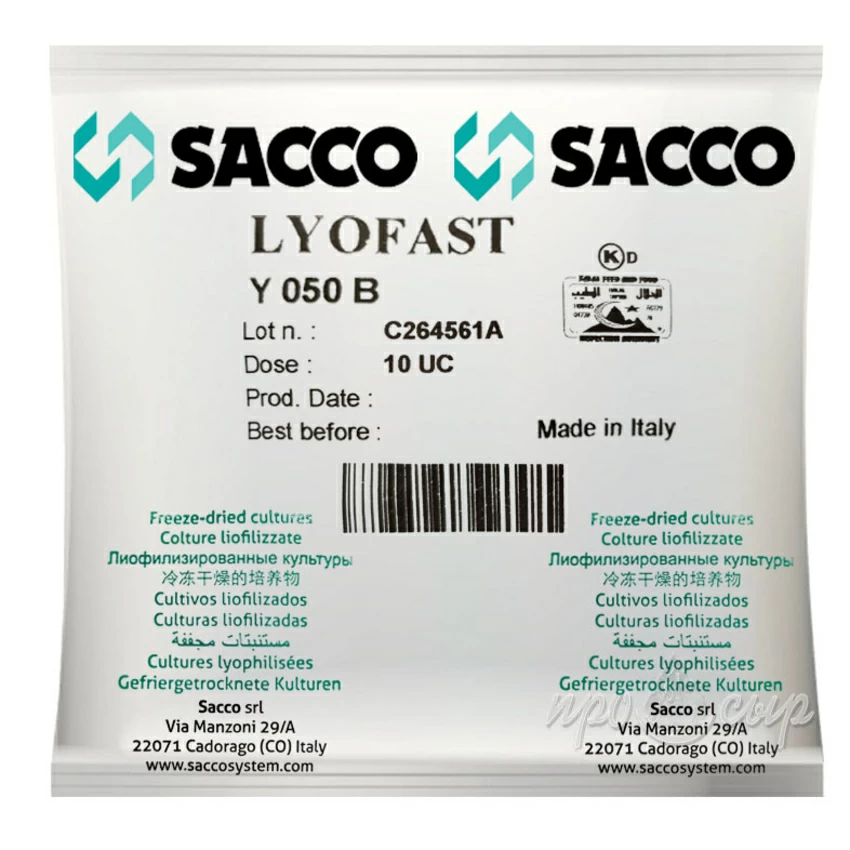Закваска для йогурта и "снежка" Sacco Y050/052 B (10D) Закваска для йогурта и "снежка" Sacco Y050/052 B (10D)