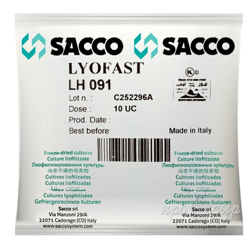 Ароматообразующая закваска Sacco LH 091 (10D)